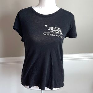 🦋 3/$15 California Republic Black T-Shirt